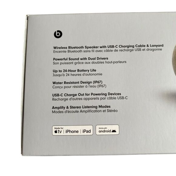 NEW Beats Pill Portable Wireless Bluetooth Speaker System Champagne Gold SEALED - Picture 5 of 10